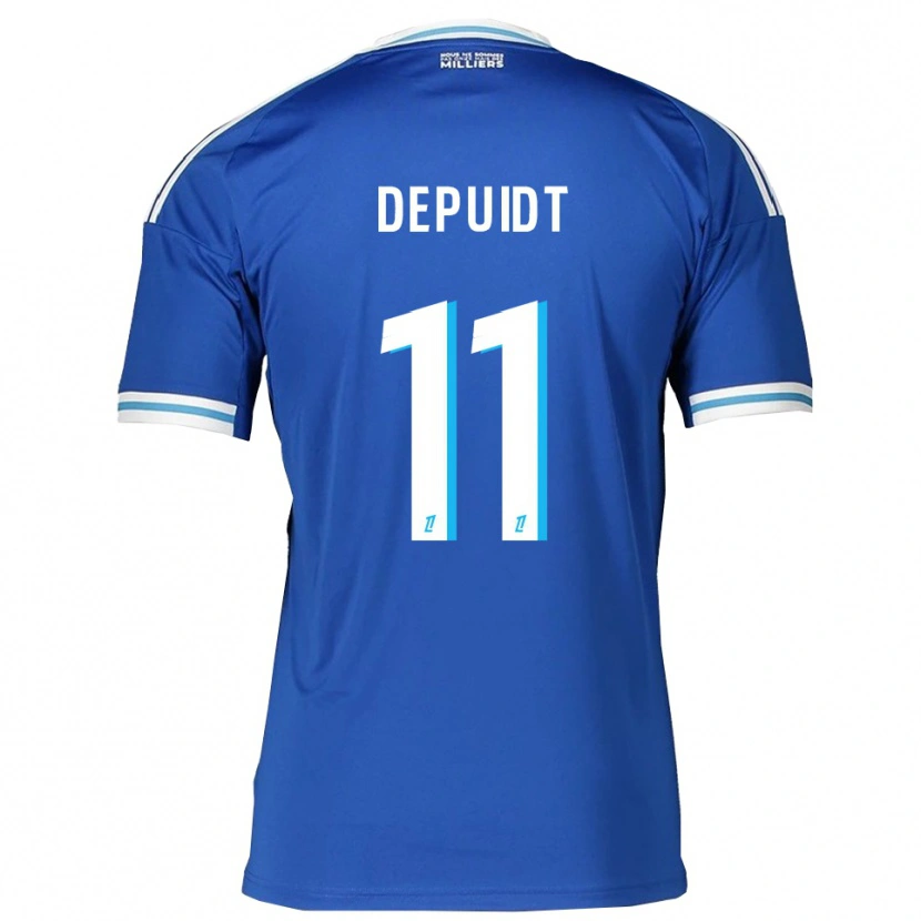 DanxenレディースLorenzo Depuidt#11青白ホームシャツ2025/26ジャージーユニフォーム