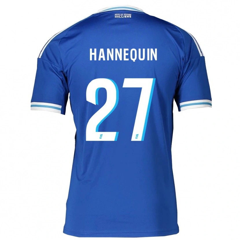 DanxenレディースLaurine Hannequin#27青白ホームシャツ2025/26ジャージーユニフォーム