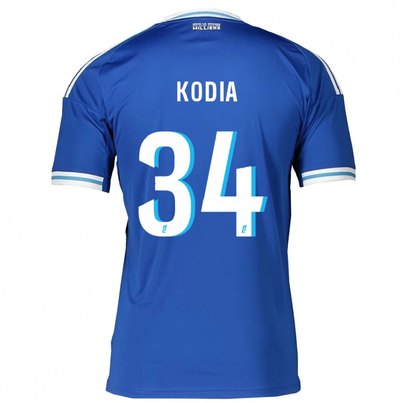 DanxenレディースGhianny Kodia#34青白ホームシャツ2025/26ジャージーユニフォーム