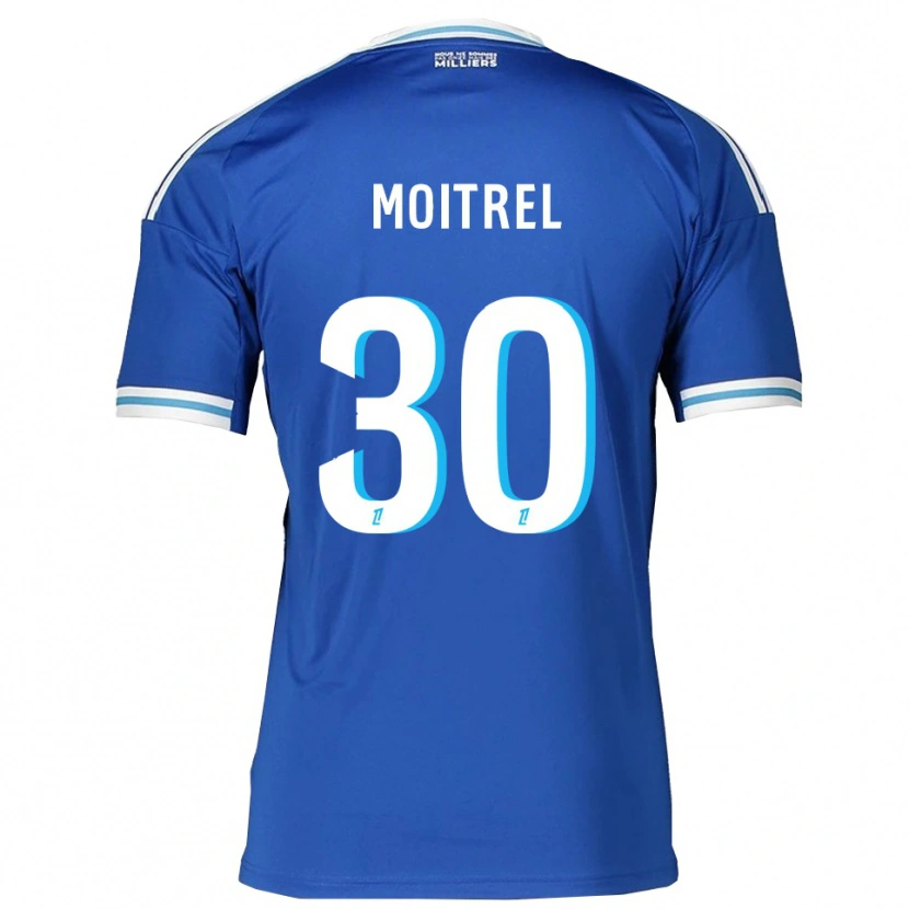 DanxenレディースPauline Moitrel#30青白ホームシャツ2025/26ジャージーユニフォーム