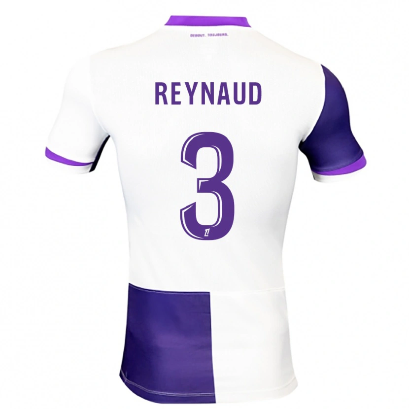 DanxenレディースLouis Reynaud#3紫白ホームシャツ2025/26ジャージーユニフォーム