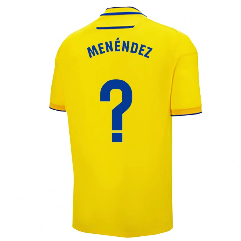 DanxenレディースJaime Menéndez#0黄紺ホームシャツ2025/26ジャージーユニフォーム