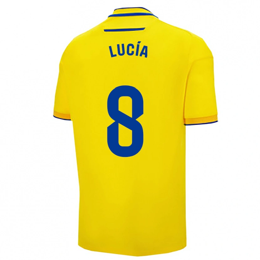 DanxenレディースLucía Del Castillo Barba#8黄紺ホームシャツ2025/26ジャージーユニフォーム