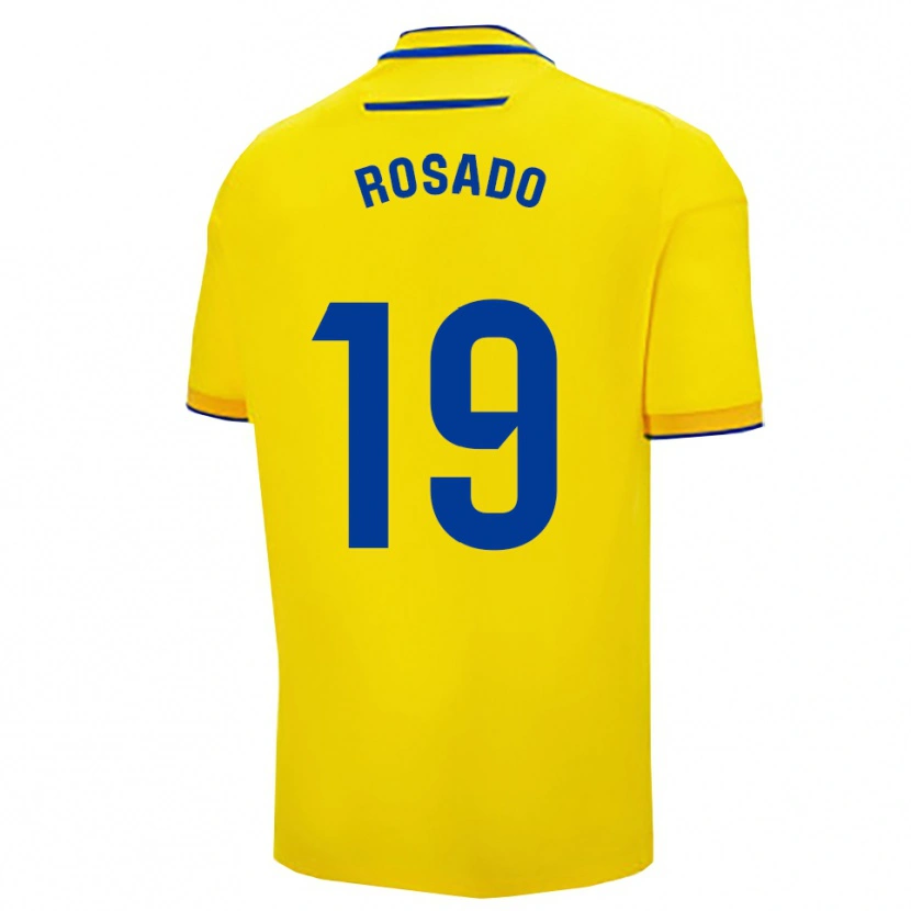 DanxenレディースRoberto Rosado#19黄紺ホームシャツ2025/26ジャージーユニフォーム