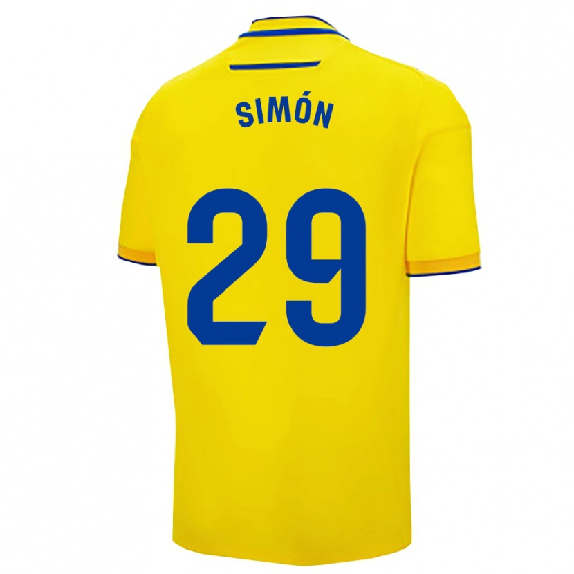 DanxenレディースLuis Simón#29黄紺ホームシャツ2025/26ジャージーユニフォーム