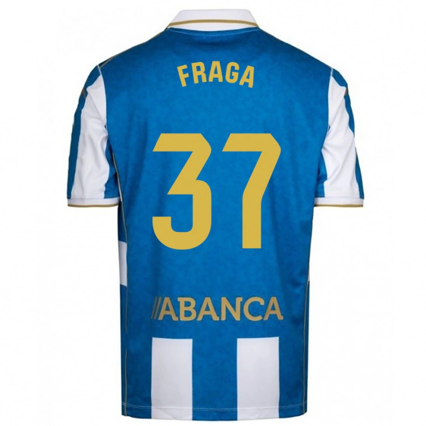 DanxenレディースÁlvaro Fraga#37白青ホームシャツ2025/26ジャージーユニフォーム