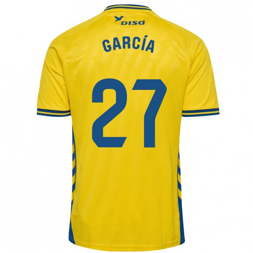DanxenレディースAle García#27黄青ホームシャツ2025/26ジャージーユニフォーム