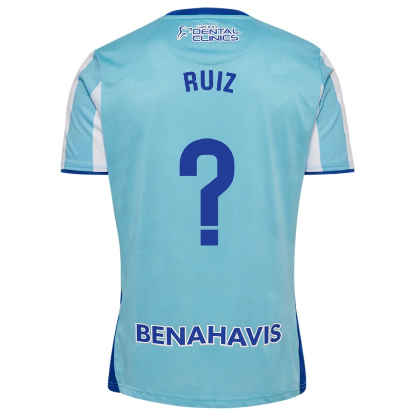 DanxenレディースJorge Ruiz#0空色白ホームシャツ2025/26ジャージーユニフォーム