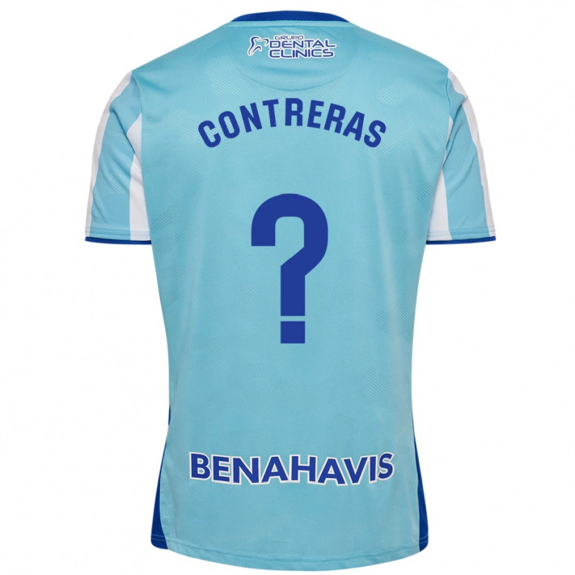 DanxenレディースAle Contreras#0空色白ホームシャツ2025/26ジャージーユニフォーム