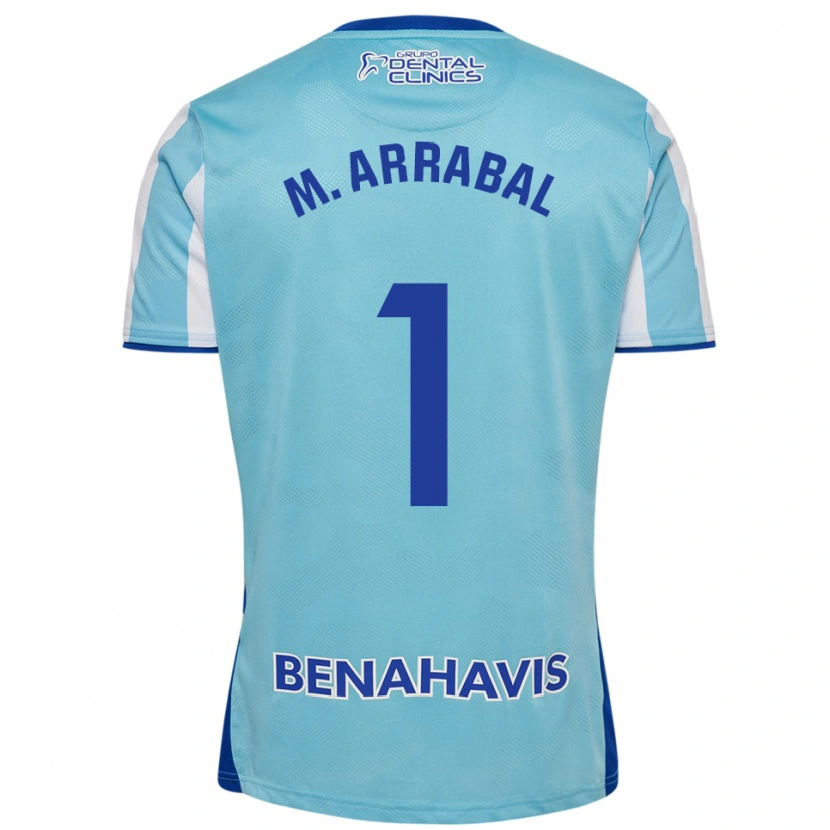 DanxenレディースMaría Arrabal Martin#1空色白ホームシャツ2025/26ジャージーユニフォーム