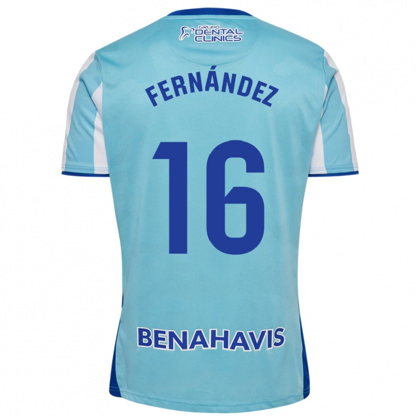 DanxenレディースJosé Fernández#16空色白ホームシャツ2025/26ジャージーユニフォーム
