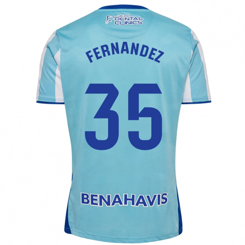 Danxenレディースイネス・フェルナンデス#35空色白ホームシャツ2025/26ジャージーユニフォーム