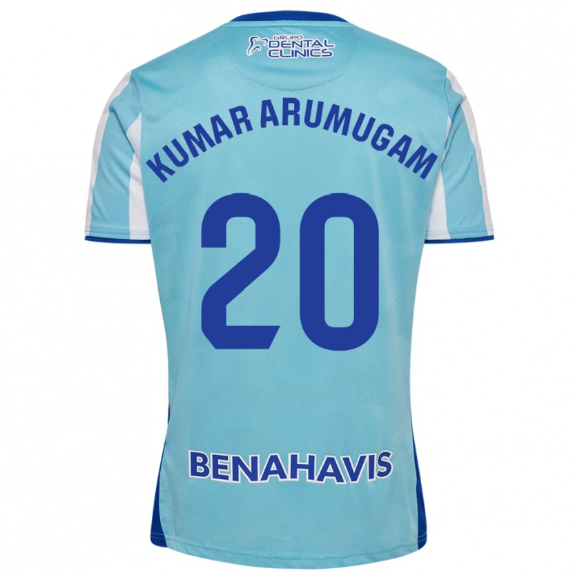 DanxenレディースSuk Kumar Arumugam#20空色白ホームシャツ2025/26ジャージーユニフォーム