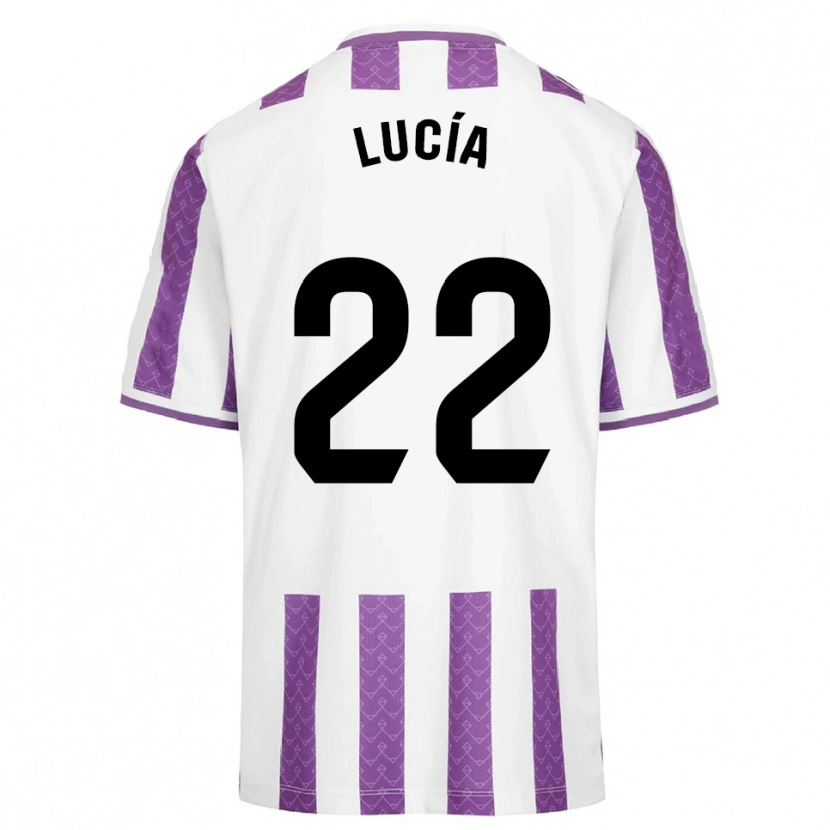 DanxenレディースLucía Familiar Martín#22紫白ホームシャツ2025/26ジャージーユニフォーム