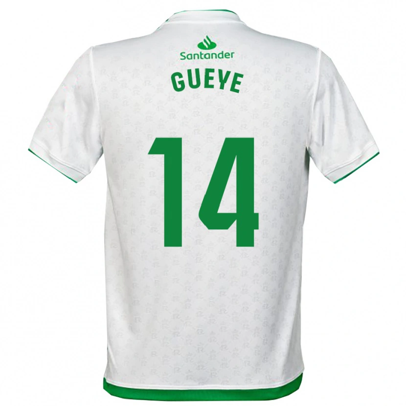 DanxenレディースMaguette Gueye#14緑白ホームシャツ2025/26ジャージーユニフォーム