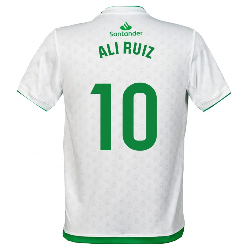 DanxenレディースAlicia Ruiz Pascua#10緑白ホームシャツ2025/26ジャージーユニフォーム