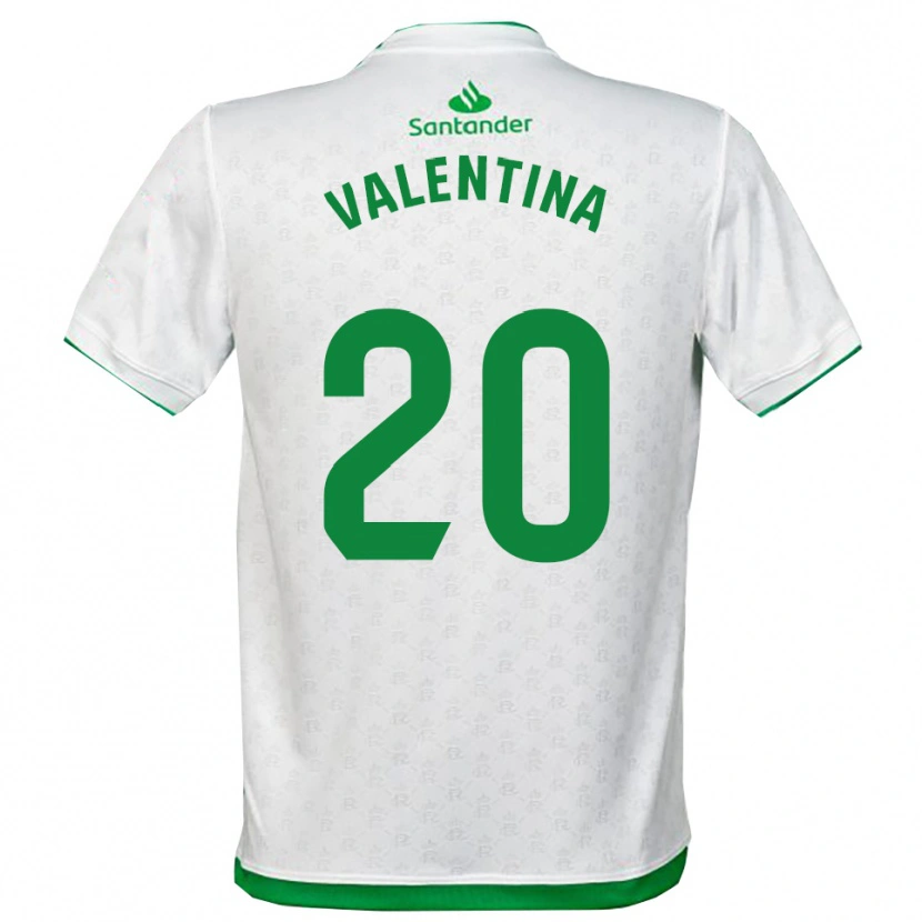 DanxenレディースValentina Lucumi Montoya#20緑白ホームシャツ2025/26ジャージーユニフォーム