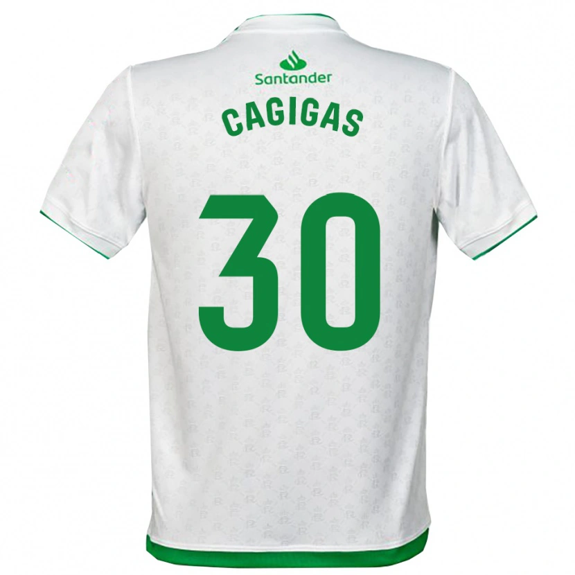 DanxenレディースIván Cagigas#30緑白ホームシャツ2025/26ジャージーユニフォーム