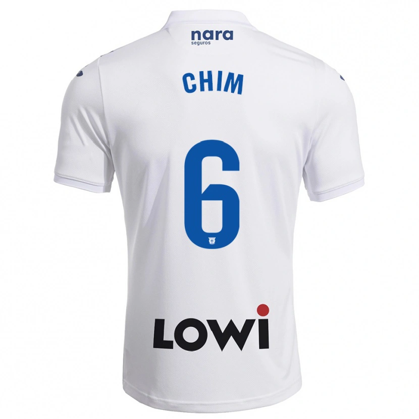 DanxenレディースAdrian Chim#6白紺ホームシャツ2025/26ジャージーユニフォーム