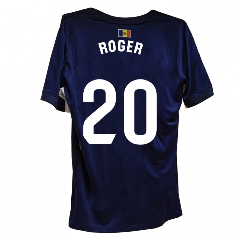 DanxenレディースRoger#20ネイビー 白ホームシャツ2025/26ジャージーユニフォーム