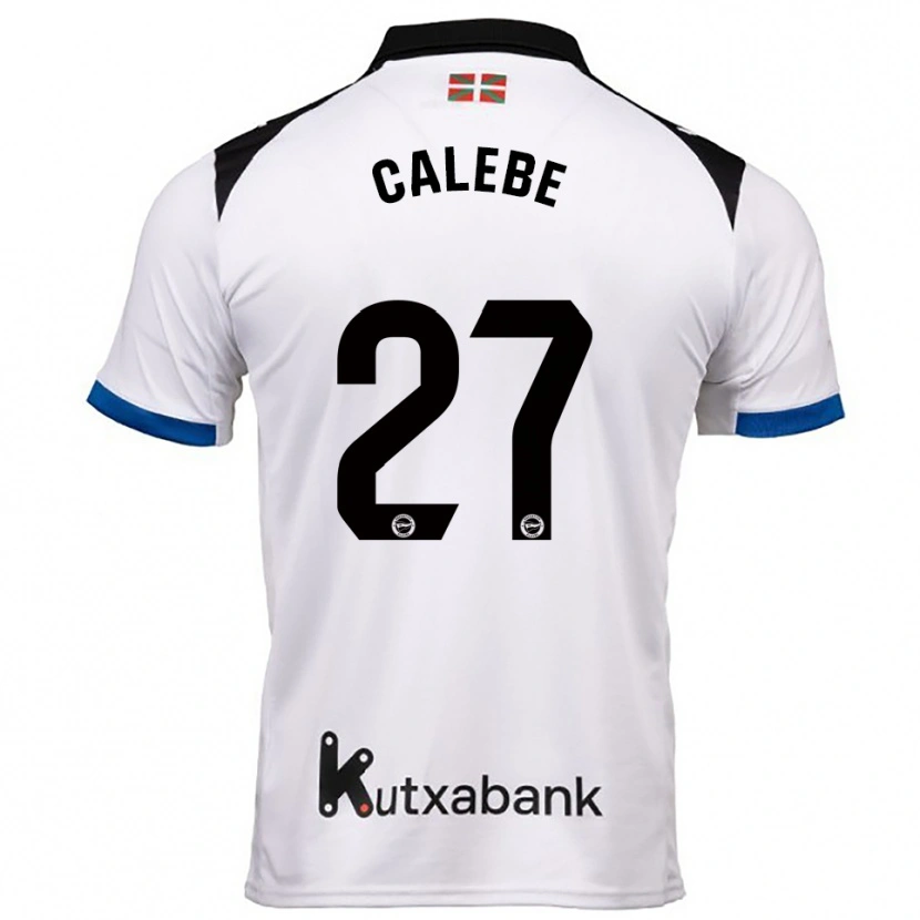 DanxenレディースCalebe#27白青アウェイシャツ2025/26ジャージーユニフォーム