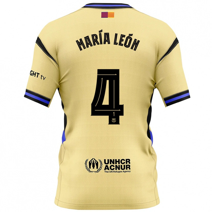 Danxenレディースマピ・レオン#4黄黒アウェイシャツ2025/26ジャージーユニフォーム