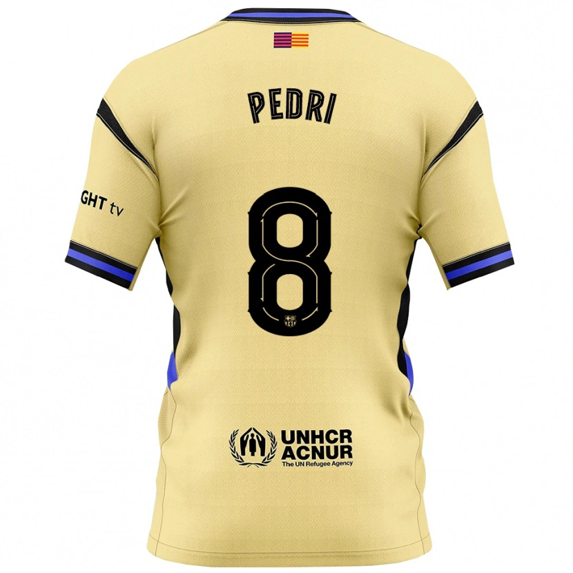 Danxenレディースペドロ・ゴンサレス・ロペス#8黄黒アウェイシャツ2025/26ジャージーユニフォーム