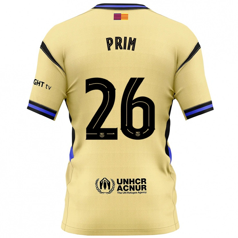 Danxenレディースパウ・プリム#26黄黒アウェイシャツ2025/26ジャージーユニフォーム