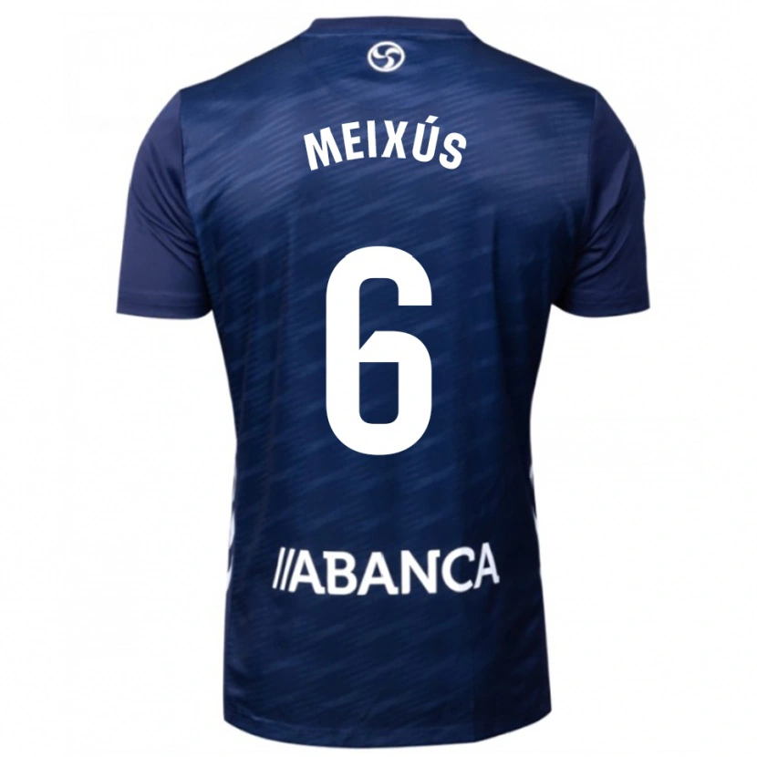 DanxenレディースPablo Meixús#6紺白アウェイシャツ2025/26ジャージーユニフォーム