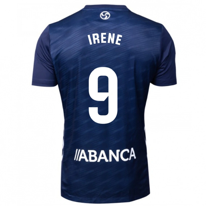 DanxenレディースIrene Fernández#9紺白アウェイシャツ2025/26ジャージーユニフォーム