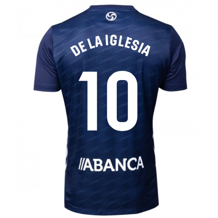 DanxenレディースDavid De La Iglesia#10紺白アウェイシャツ2025/26ジャージーユニフォーム