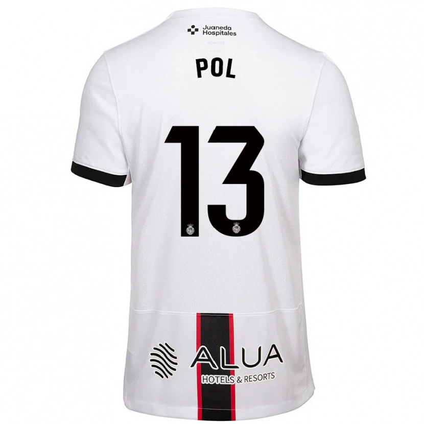 DanxenレディースJoan Pol#13白黒アウェイシャツ2025/26ジャージーユニフォーム