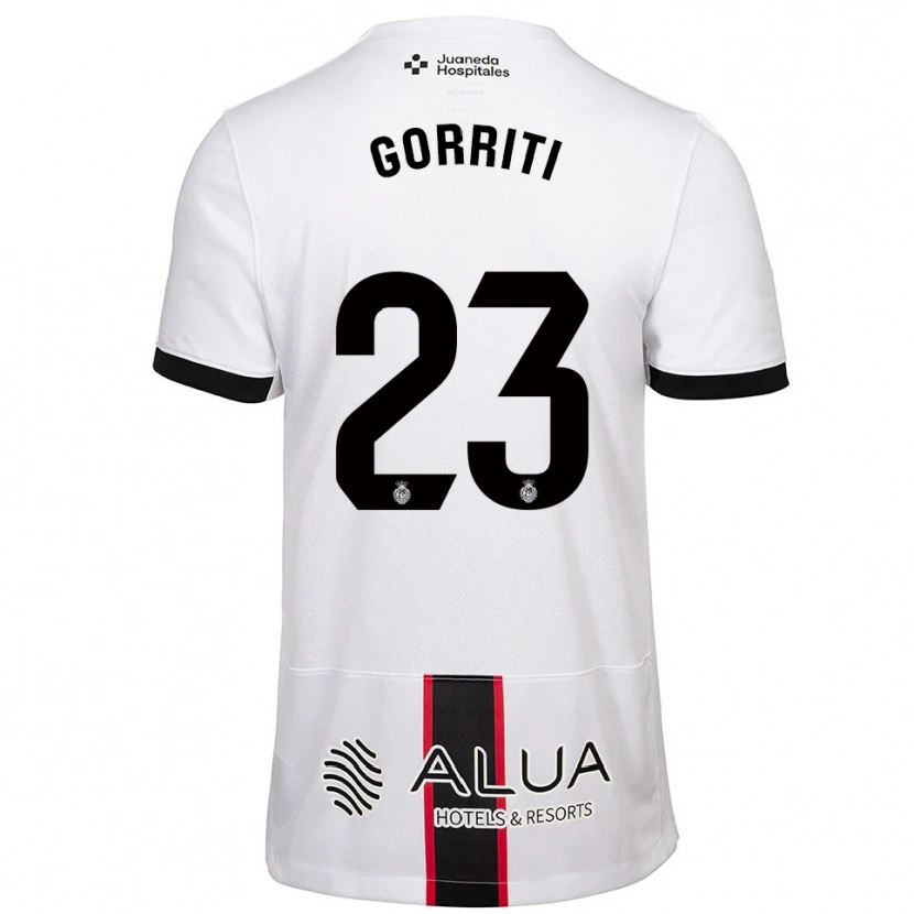 DanxenレディースMarcos Gorriti#23白黒アウェイシャツ2025/26ジャージーユニフォーム