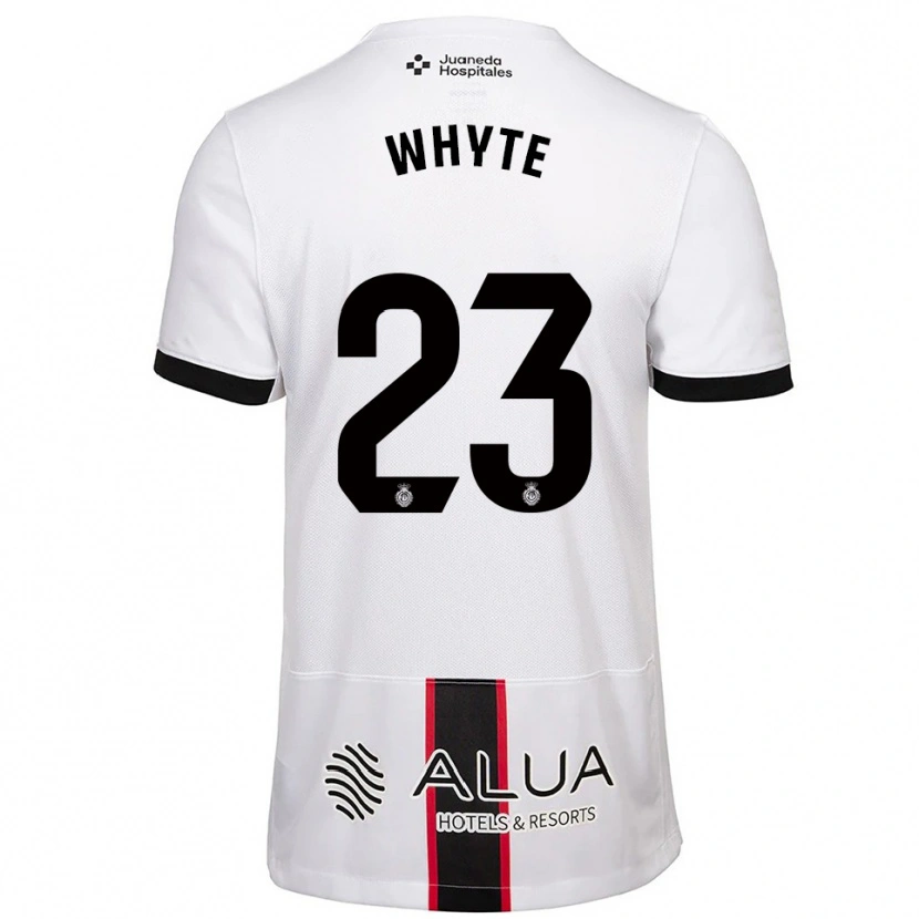 DanxenレディースMichael Whyte#23白黒アウェイシャツ2025/26ジャージーユニフォーム
