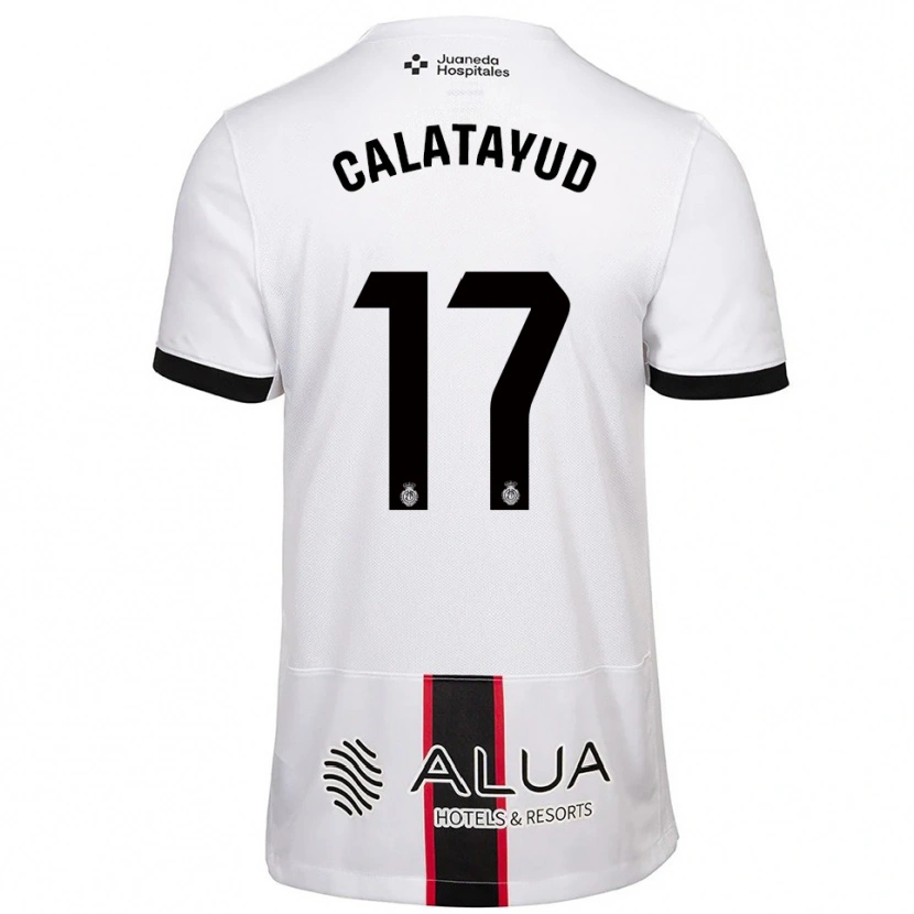 DanxenレディースMiguel Calatayud#17白黒アウェイシャツ2025/26ジャージーユニフォーム