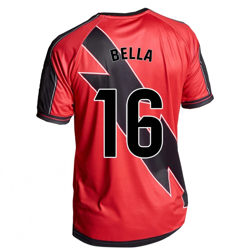 DanxenレディースBrunda Bella#16赤黒アウェイシャツ2025/26ジャージーユニフォーム