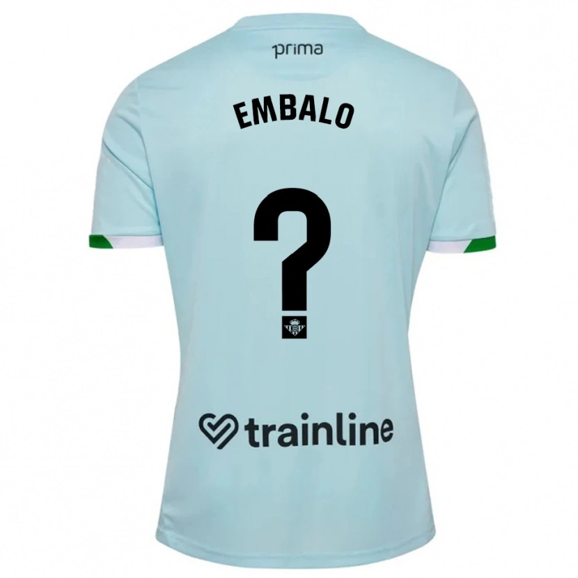 DanxenレディースFabián Embalo#0空色緑アウェイシャツ2025/26ジャージーユニフォーム