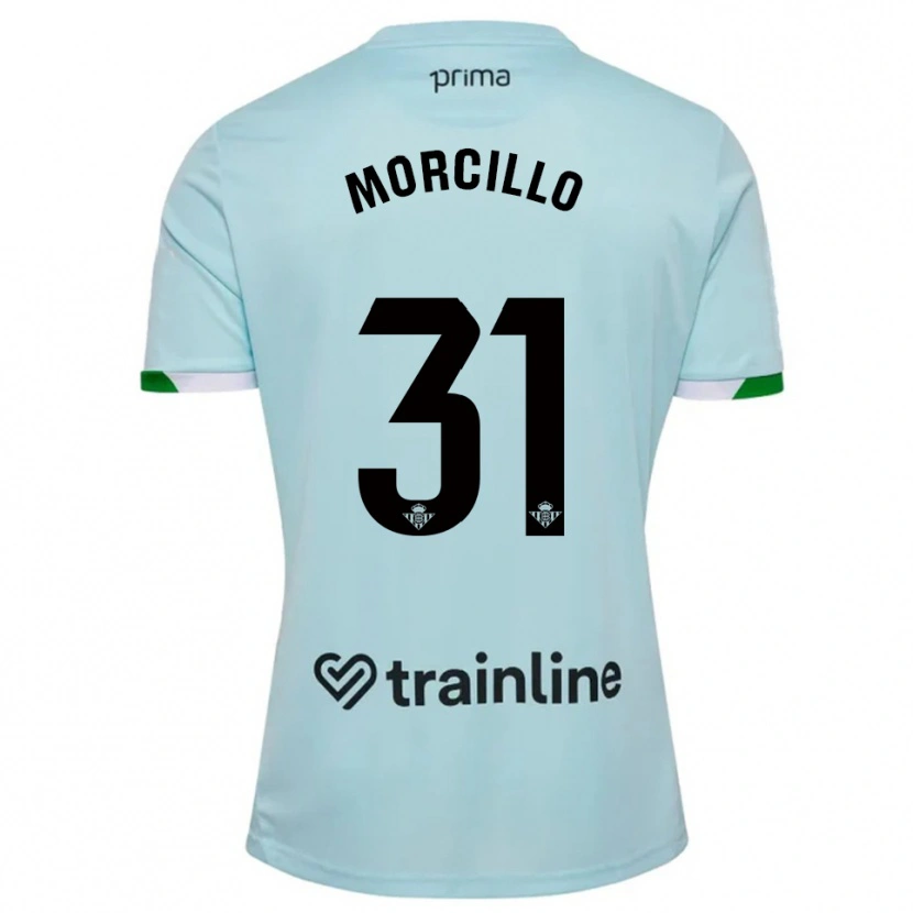 DanxenレディースAna Morcillo#31空色緑アウェイシャツ2025/26ジャージーユニフォーム