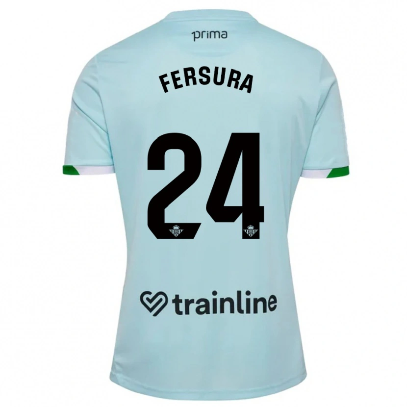 DanxenレディースJoão Fersura#24空色緑アウェイシャツ2025/26ジャージーユニフォーム