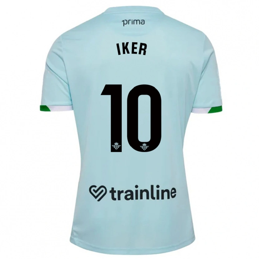Danxenレディースイケル・ロサーダ#10空色緑アウェイシャツ2025/26ジャージーユニフォーム
