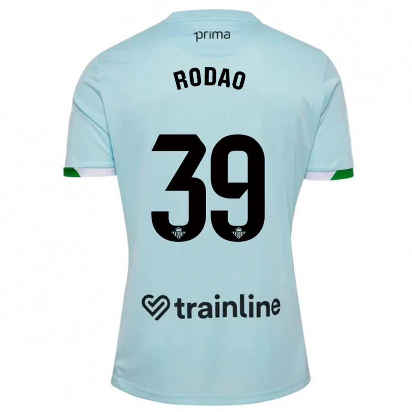 DanxenレディースAlba Rodao#39空色緑アウェイシャツ2025/26ジャージーユニフォーム