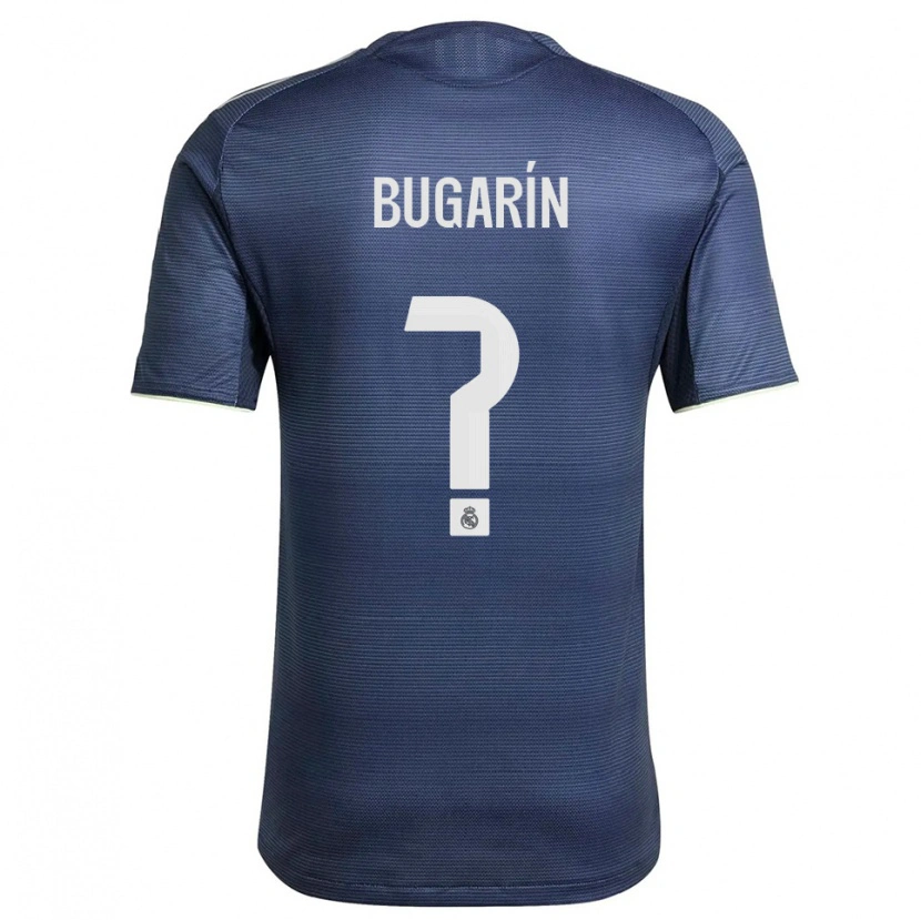 DanxenレディースBryan Bugarín#0紺銀アウェイシャツ2025/26ジャージーユニフォーム