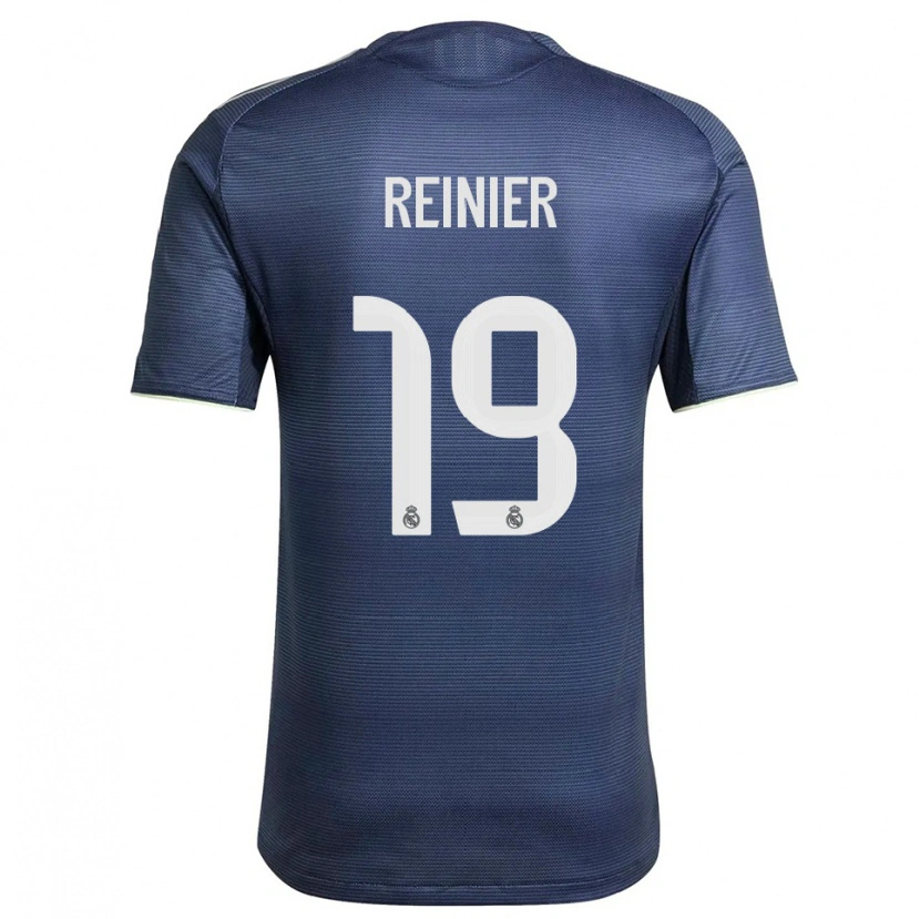 Danxenレディースヘイニエル・ジェズス・カルヴァーリョ#19紺銀アウェイシャツ2025/26ジャージーユニフォーム