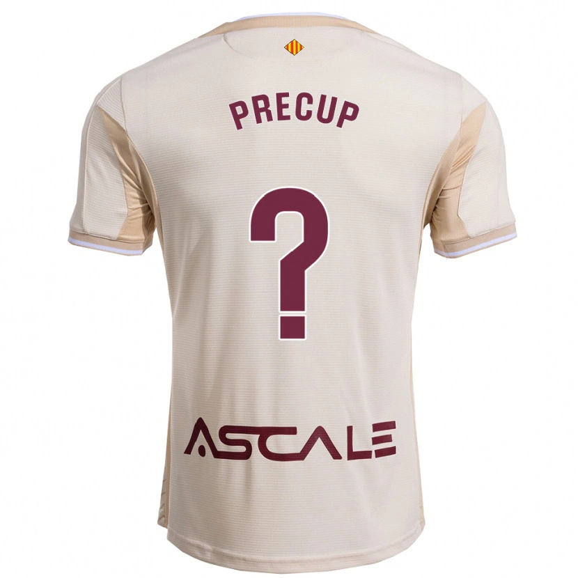 DanxenレディースIoan Precup#0オフホワイトバーガンディアウェイシャツ2025/26ジャージーユニフォーム