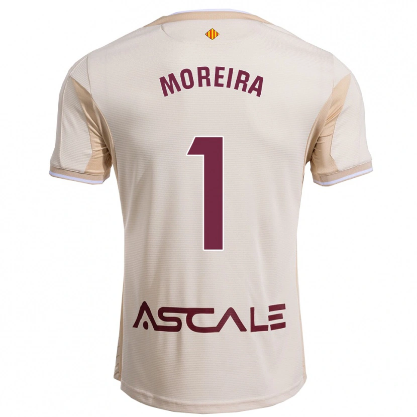 DanxenレディースYago Moreira#1オフホワイトバーガンディアウェイシャツ2025/26ジャージーユニフォーム