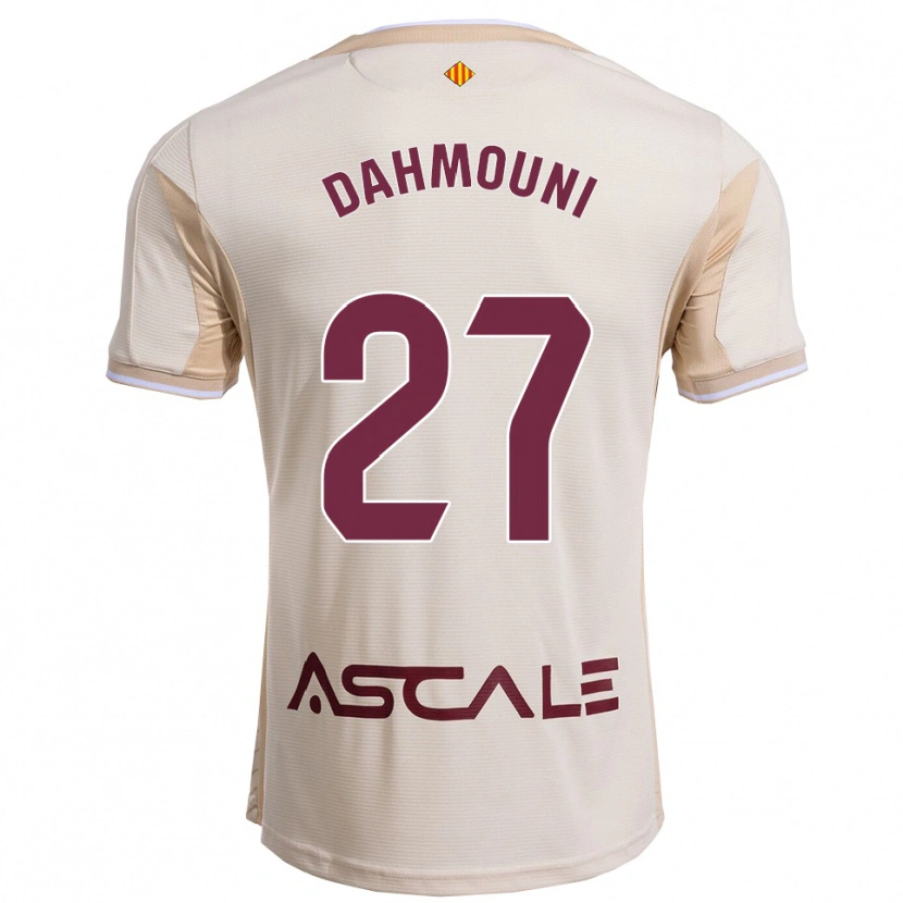 Danxenレディースマハ・ダモニ#27オフホワイトバーガンディアウェイシャツ2025/26ジャージーユニフォーム