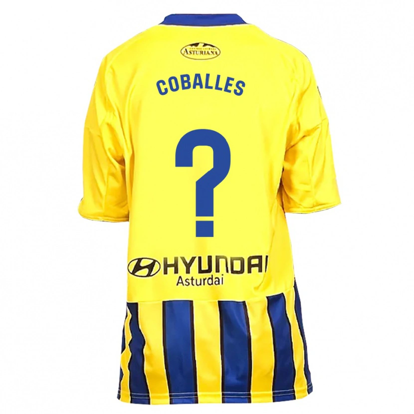 DanxenレディースJaime Coballes#0黄青アウェイシャツ2025/26ジャージーユニフォーム