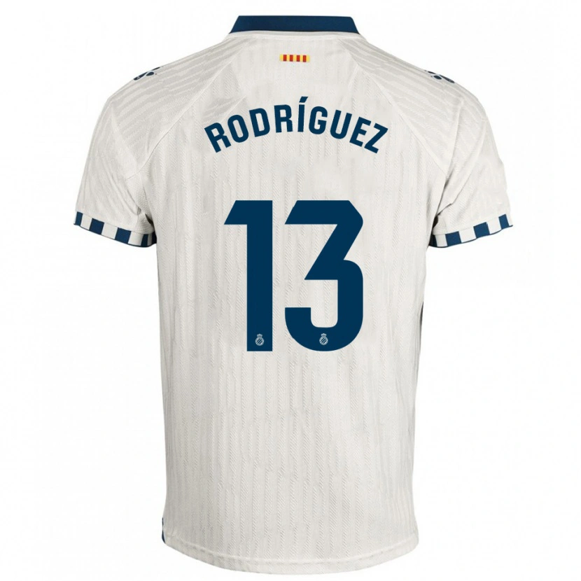 DanxenレディースJoel Rodríguez#13白青アウェイシャツ2025/26ジャージーユニフォーム