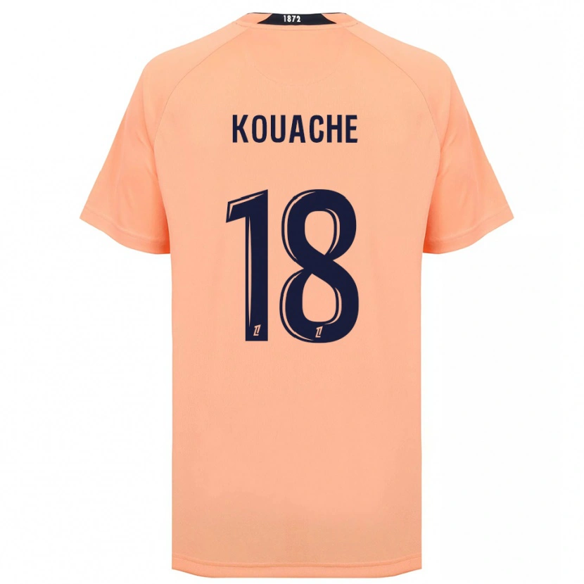 DanxenレディースÉva Kouache#18オレンジ ネイビーアウェイシャツ2025/26ジャージーユニフォーム
