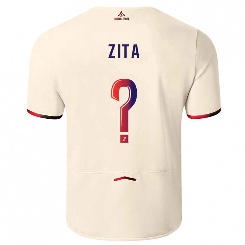 DanxenレディースKisley Zita#0オフホワイト赤アウェイシャツ2025/26ジャージーユニフォーム